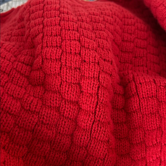 Hippie Rose crop top red sweater Medium NWT - Picture 7 of 7